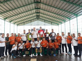 Pangdam XII/Tpr Tutup Turnamen Bola Voli Antar Satuan