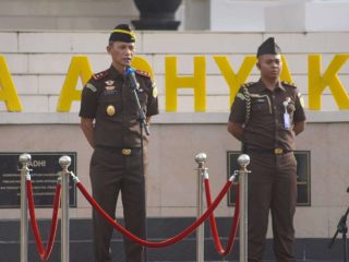 Kajati Kalbar Pimpin Apel Kerja Perdana 2026, Tekankan Profesionalisme dan Integritas Jaksa