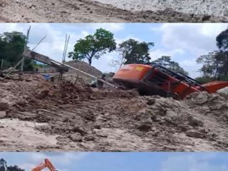 Aktivitas PETI Gunakan Excavator Marak di Boyan Tanjung, Diduga Beroperasi Bebas