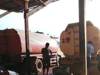 Diduga Gudang Penampungan CPO Ilegal di Teraju Beroperasi Lama, APH Belum Bertindak