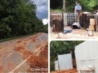 Warga Desak Kapolres Landak Tutup Gudang CPO Tanpa Izin di Jalur Lintas Kalimantan