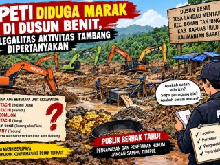 Benit Digempur Aktivitas Tambang, Legalitas dan Pengawasan Dipertanyakan