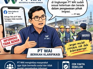 Terkait Postingan di Media Sosial, PT WAI Sanggau Tegaskan Informasi TKA Tanpa Visa Tidak Benar
